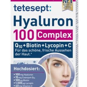 Tetesept Hyaluron 100 mg complex, 30 tablets