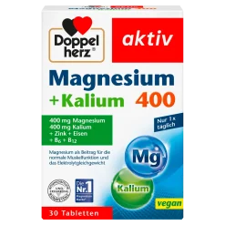 Doppelherz Magnesium & Potassium, 30 Tablets