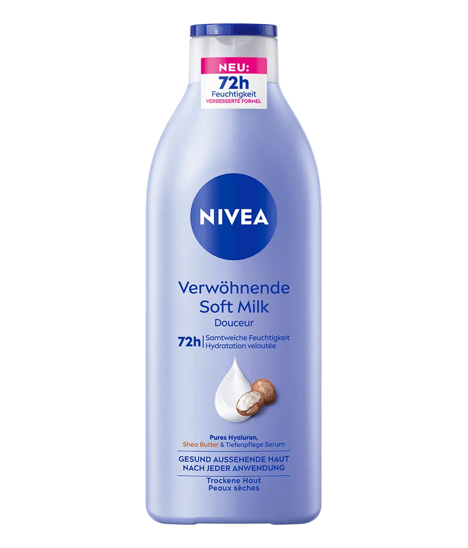 Nivea Pampering Soft Milk, 400ml
