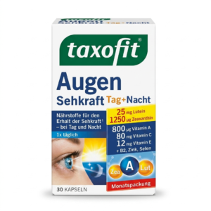 Taxofit Augen Sehkraft Tag + Nacht – Advanced Eye Health Support